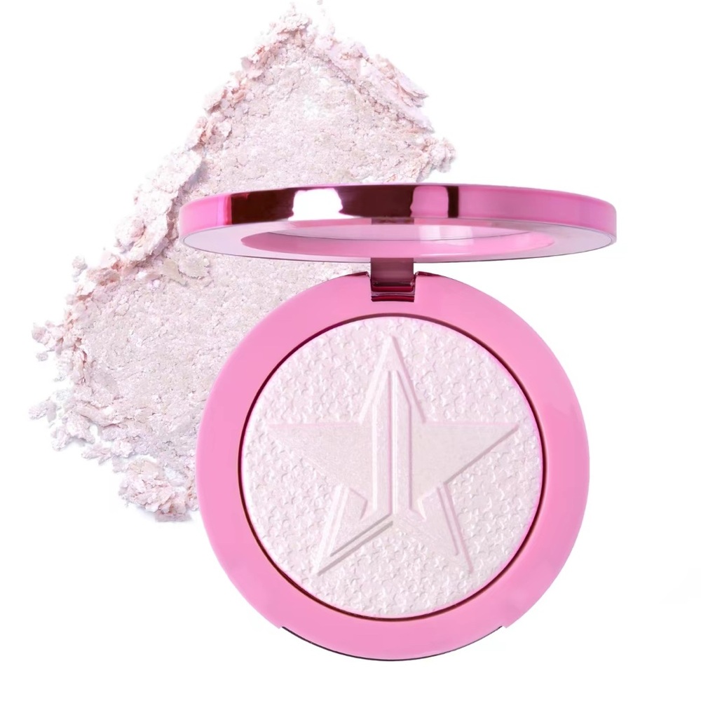 Jeffree Star Safe Word Supreme Frost Highlighting Powder- iridescent pink opal